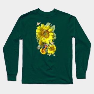 Sunflower party Long Sleeve T-Shirt